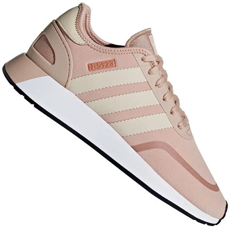 adidas originals n 5923 damen rose mit beige streifen